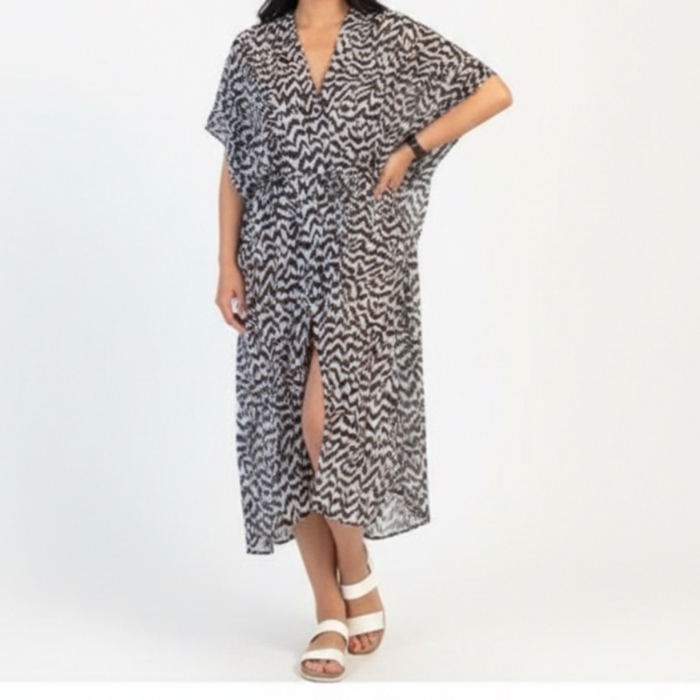 Swim Coverup Kimono Knix